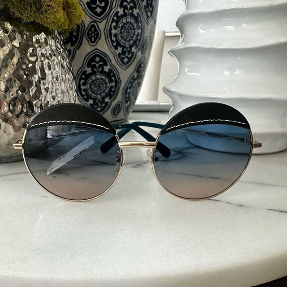 LOEWE LW40007U 33W GOLD AUTHENTIC SUNGLASSES 56-17 140 - Picture 3 of 9